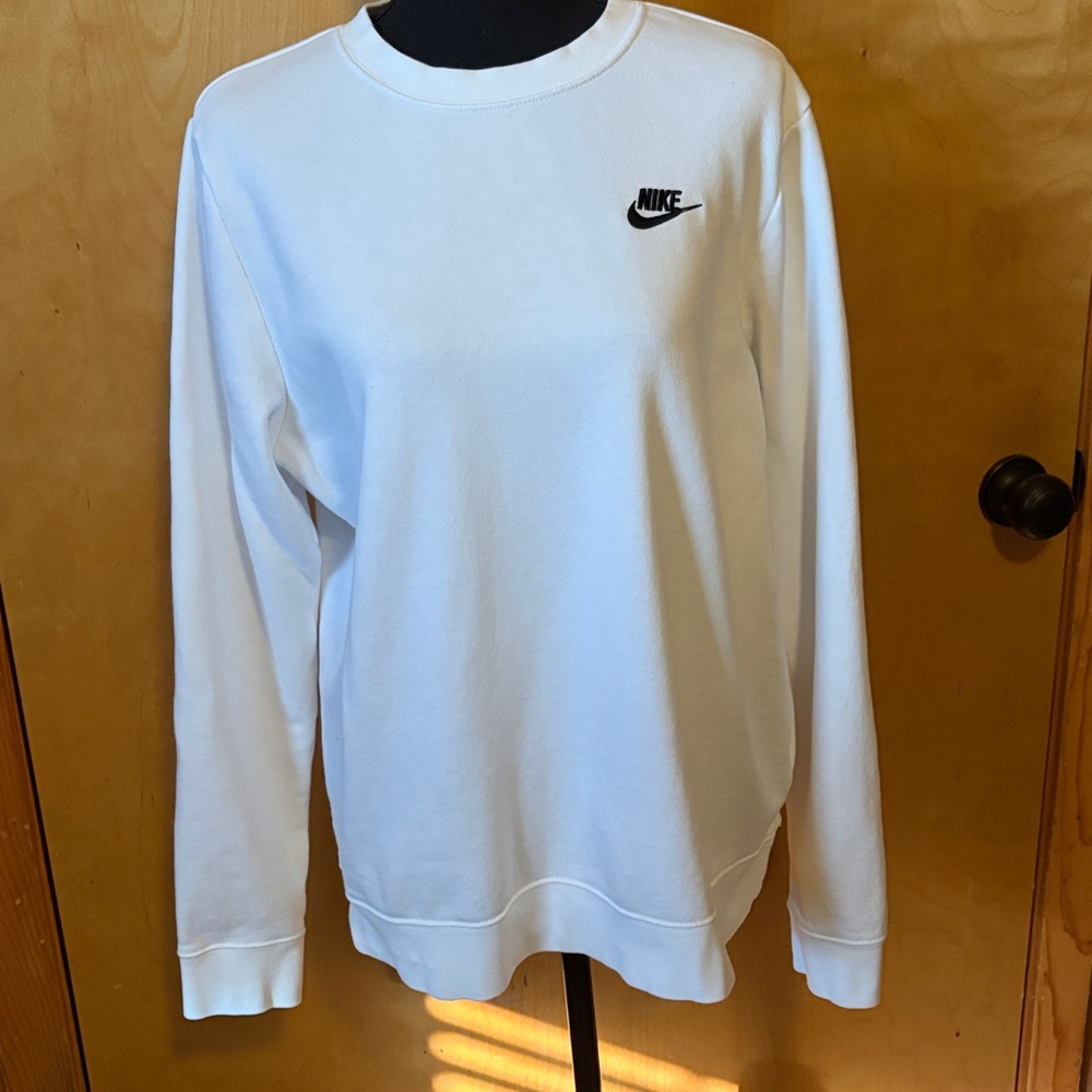 Nike White Crewneck Top #210